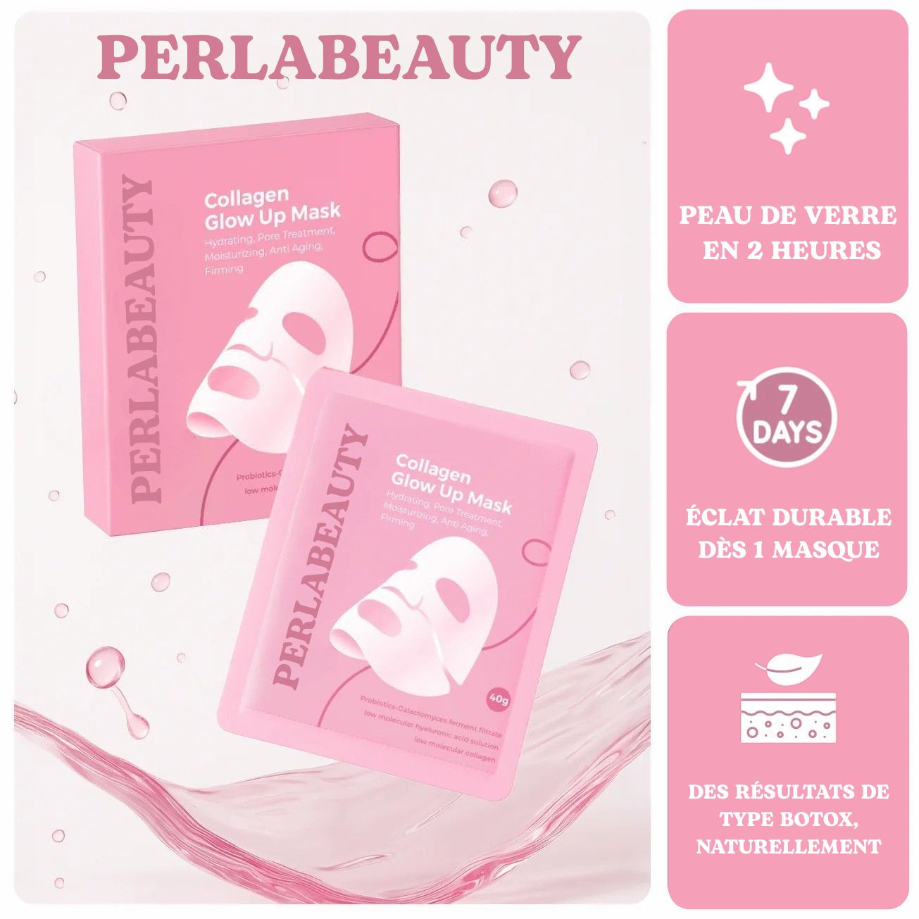 Masque Spa de Nuit : Raffermit, Repulpe & Illumine