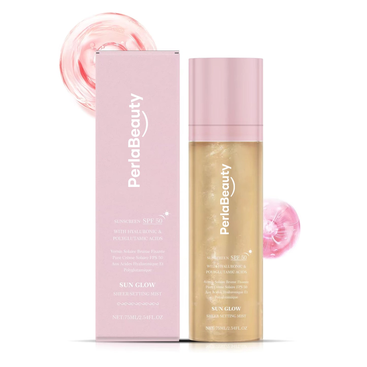 Éclat Express : Brume Fixatrice SPF 50