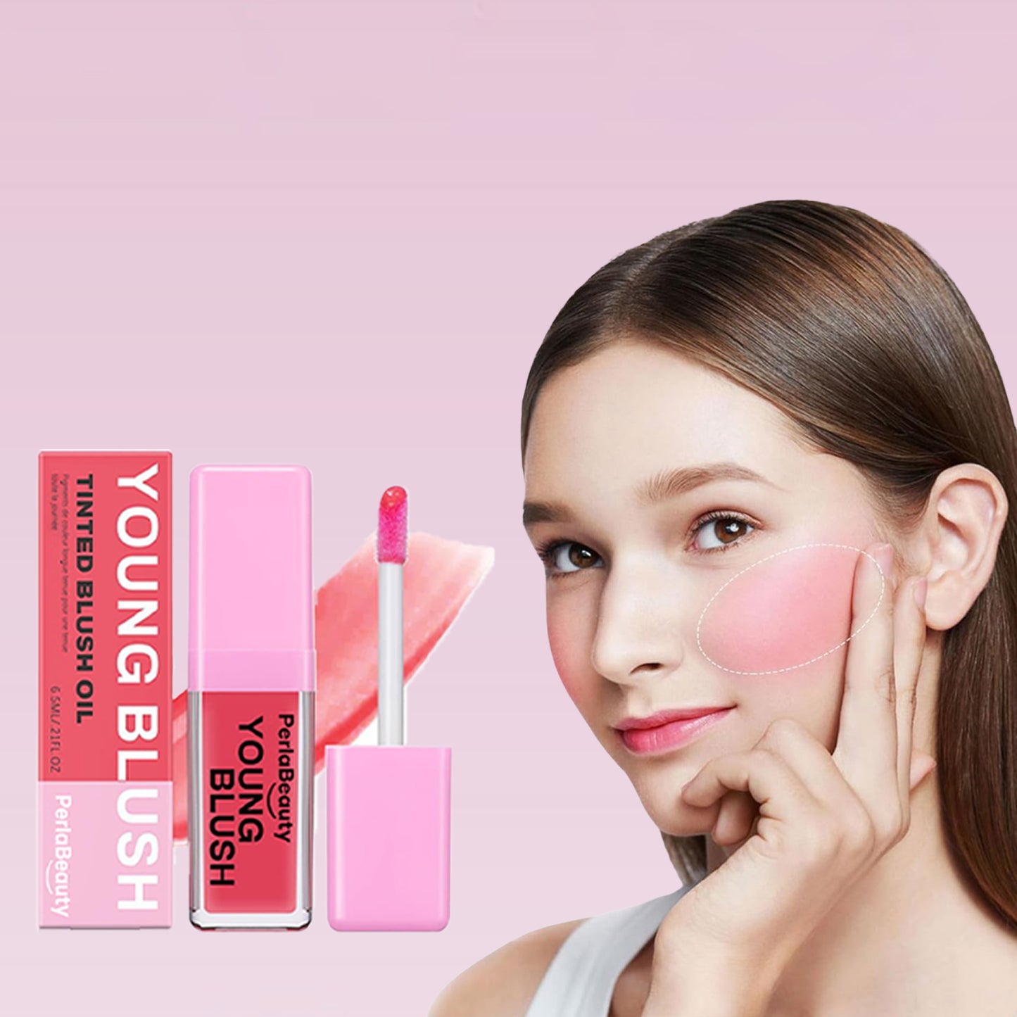 Huile Blush Réactive à la Couleur – Pour Toutes les Carnations