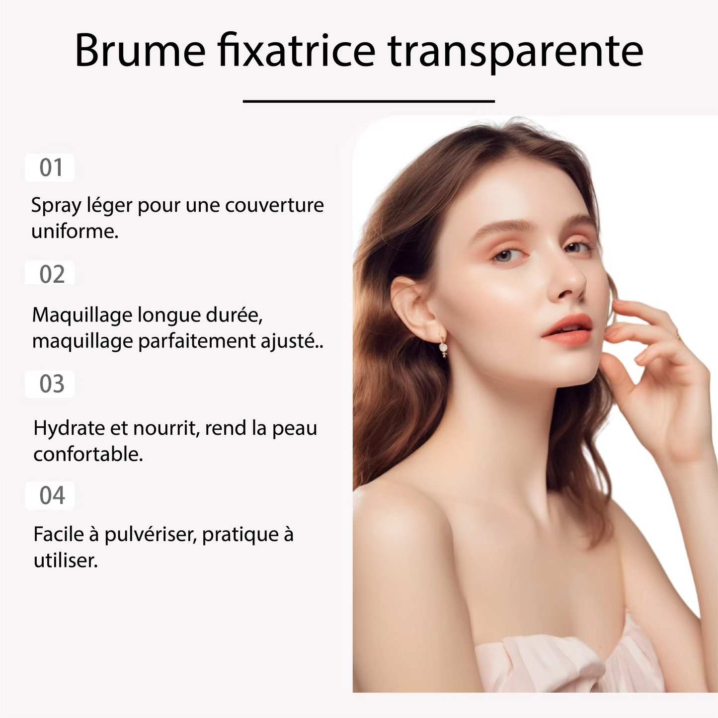 Éclat Express : Brume Fixatrice SPF 50